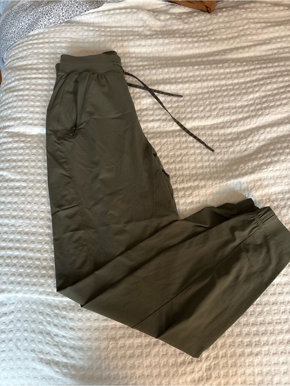 lululemon athletica Olive Green Track Joggers